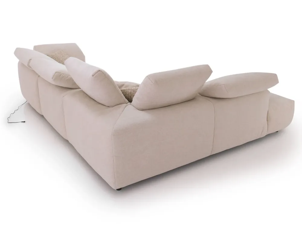 Divano Nevis outlet tessuto in poliuretano a prezzo Outlet^Diotti.com Hot