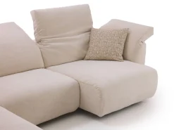 Divano Nevis outlet tessuto in poliuretano a prezzo Outlet^Diotti.com Hot