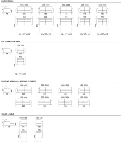 Divano Nuvola in stile Moderno Con contenitore a prezzi convenienti^Dienne Salotti Discount