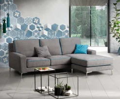 Divano Olga in Tessuto sfoderabile di scontato 40%^Salvetti Clearance