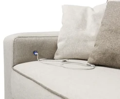 Divano Olga in Tessuto sfoderabile di scontato 40%^Salvetti Clearance