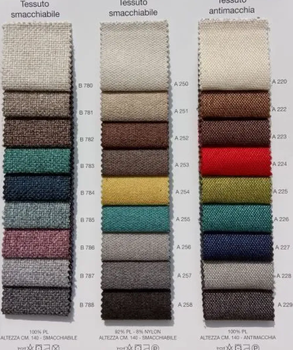 Divano Olga in Tessuto sfoderabile di scontato 40%^Salvetti Clearance