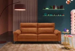 Egoitaliano Divano Oliver° in Microfibra a prezzo ribassato- Divani