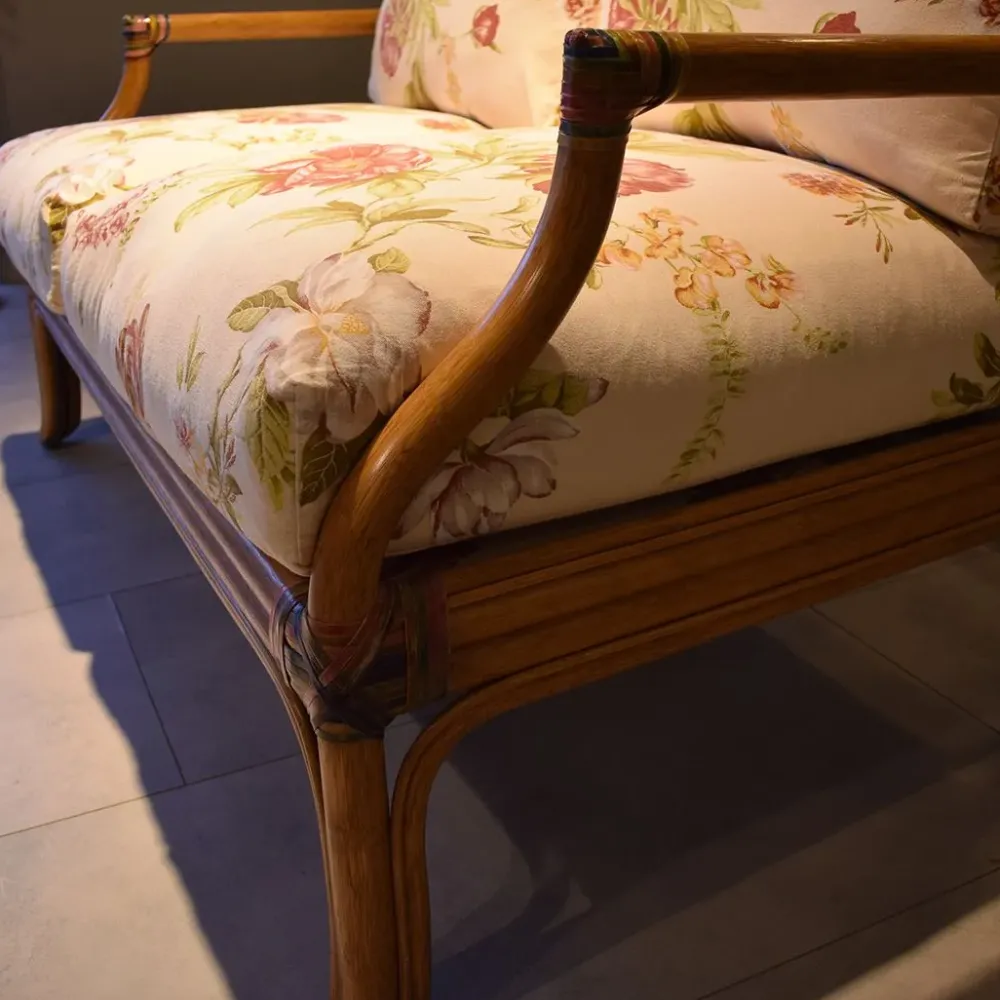 Artigianale Divano Ortensia tessuto in misto piuma in Offerta Outlet- Divani