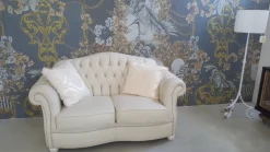 Divano pelle in poliuretano   in Offerta Outlet^Poltromot Salotti Clearance