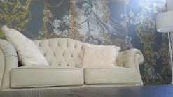 Divano pelle in poliuretano   in Offerta Outlet^Poltromot Salotti Clearance