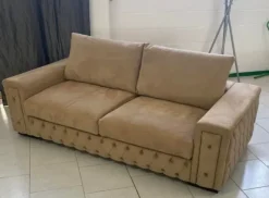 Divano Pelle nabuk pronta consegna OFFERTA OUTLET^Md work