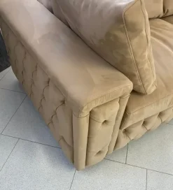 Divano Pelle nabuk pronta consegna OFFERTA OUTLET^Md work