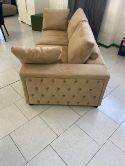 Divano Pelle nabuk pronta consegna OFFERTA OUTLET^Md work