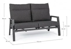 Sale Divano per l'esterno Kledi a marchio a prezzo ribassato Divani Da Giardino