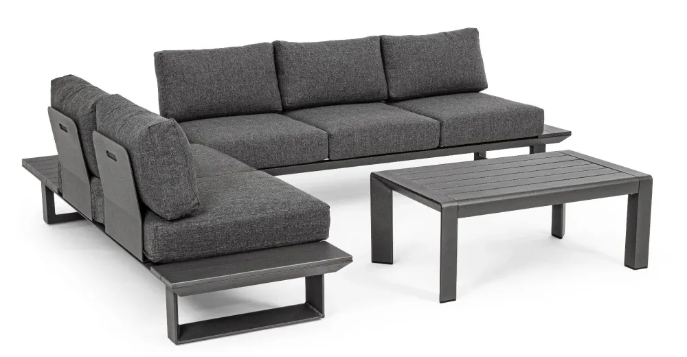 Bizzotto Divano per l'esterno Konnor bianco a marchio a prezzo ribassato- Divani Da Giardino