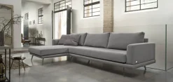 New Divano Philip .92 con chaise longue. Stile moderno, SCONTATO! Divani