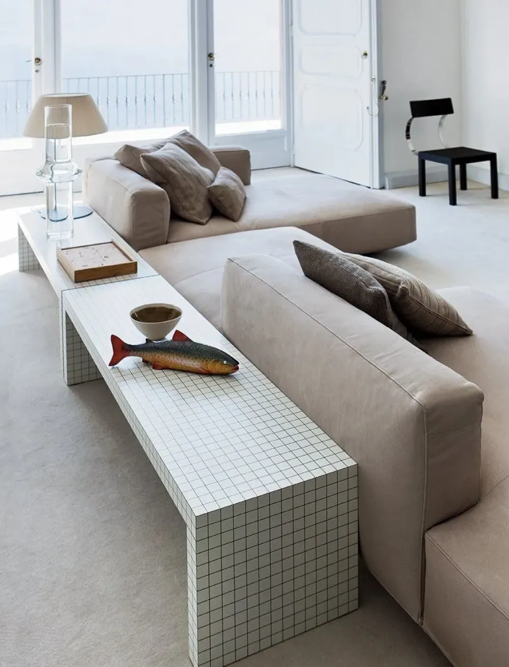 Divano Pianoalto in Tessuto non sfoderabile di scontato 30%^Zanotta