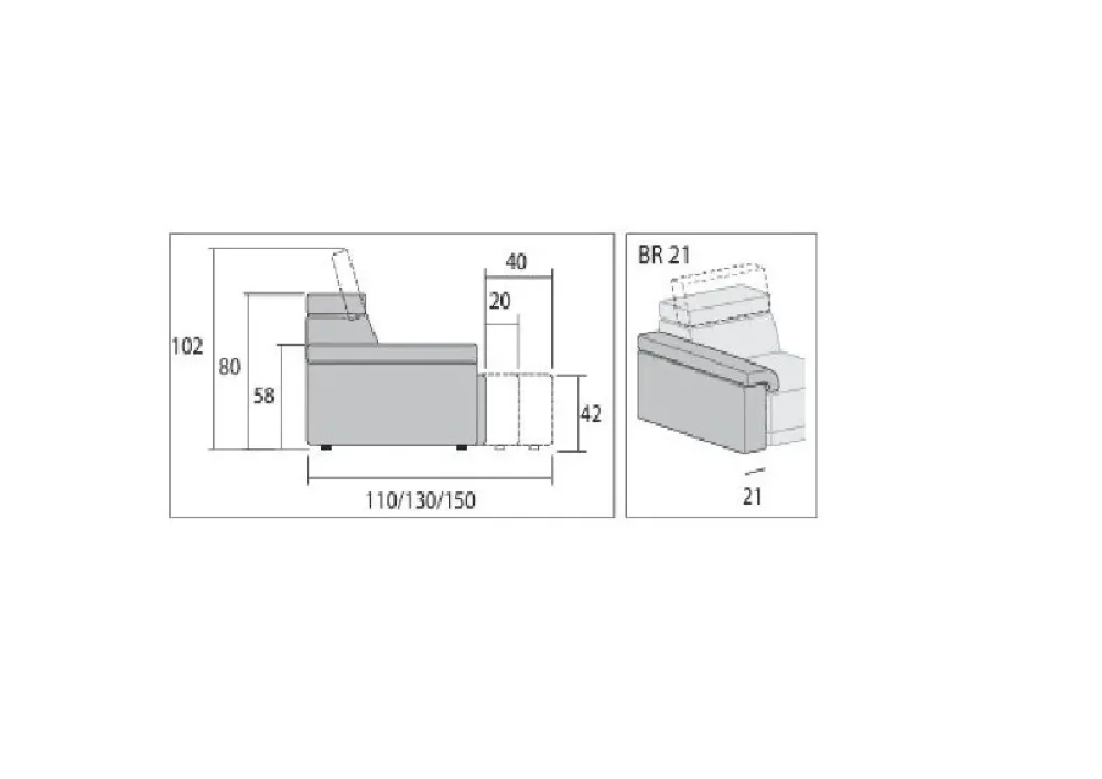 New Divano relax Comfort a PREZZO OUTLET scontato del 30% Divani