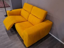 Felis Divano relax in Offerta Outlet. Tessuto misto piuma. Acquista ora!- Divani