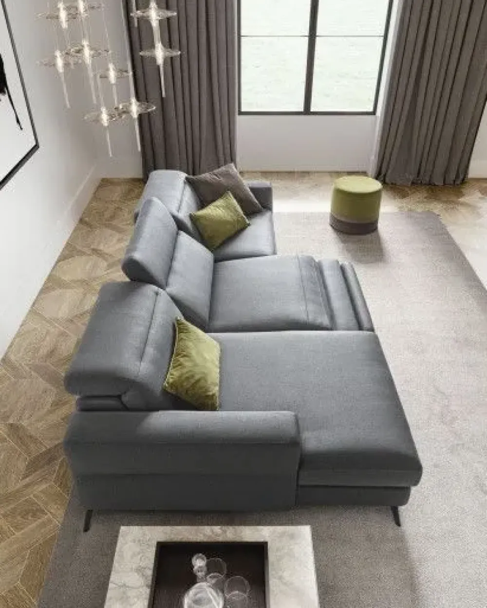 Le Comfort Divano relax Gareth OFFERTA OUTLET- Divani