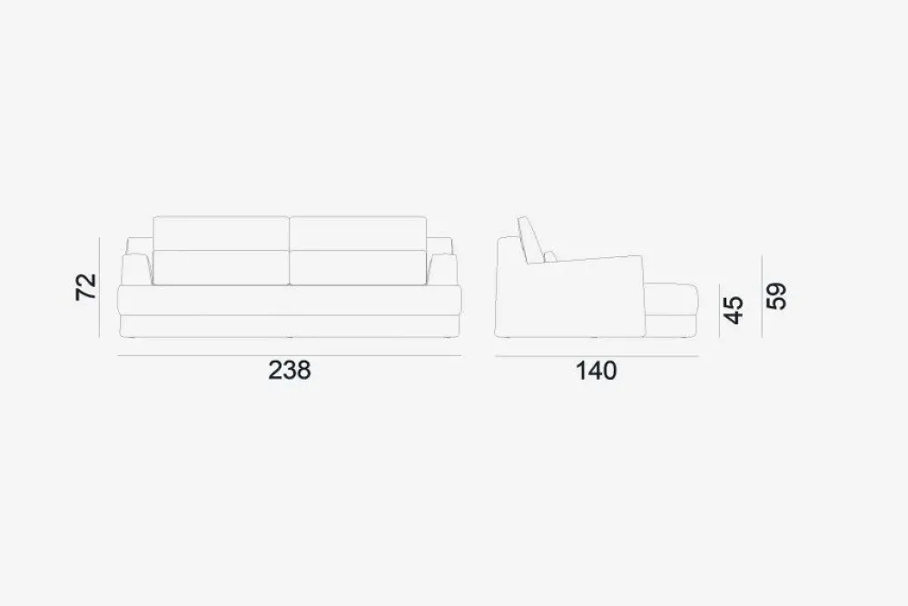 Divano relax Loll 16 : SCONTO ESCLUSIVO^Gervasoni Online