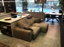 Best Divano relax microfibra in misto piuma   a prezzo Outlet Divani