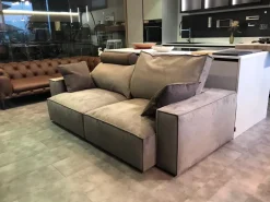 Best Divano relax microfibra in misto piuma a prezzo Outlet Divani