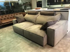 Best Divano relax microfibra in misto piuma a prezzo Outlet Divani