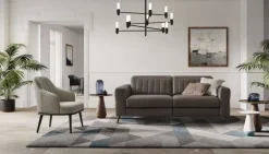 Discount Divano relax pelle in poliuretano   in Offerta Outlet Divani