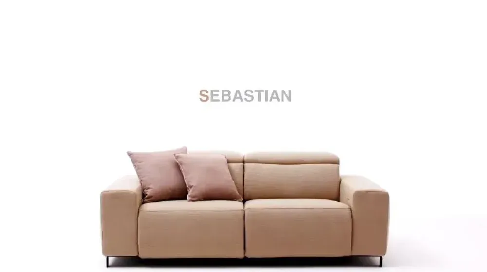 Outlet Divano relax Sebastian con forte sconto Divani