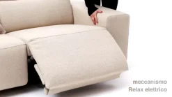 Outlet Divano relax Sebastian con forte sconto Divani