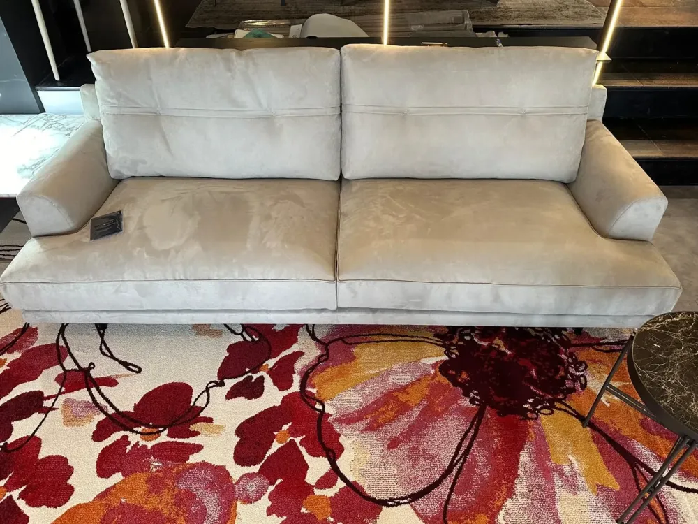 Online Divano relax tessuto in misto piuma a prezzo Outlet Divani