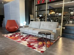 Online Divano relax tessuto in misto piuma a prezzo Outlet Divani