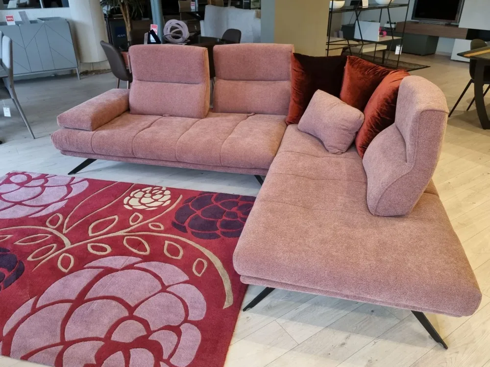 Online Divano rigo modello ballaro' plus tessuto in poliuretano a prezzo Outlet Divani