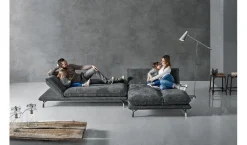 Excò Divano Rock tessuto in poliuretano in Offerta Outlet- Divani