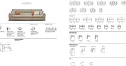 Rosini Divano Roma a PREZZO OUTLET scontato del 30%- Divani