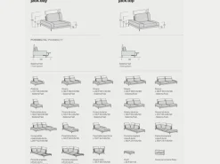 Samoa Divano Jack PREZZI OUTLET sconto 35%- Divani