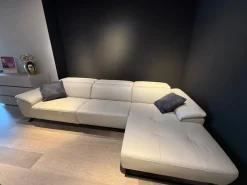 S.B. Salotti Divano Seneca in Pelle a prezzo scontato- Divani