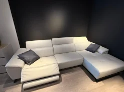 S.B. Salotti Divano Seneca in Pelle a prezzo scontato- Divani