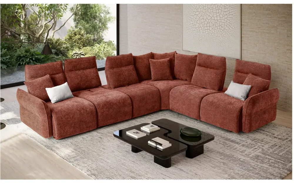 Le Comfort Divano Sirio tessuto in poliuretano a prezzo scontato- Divani