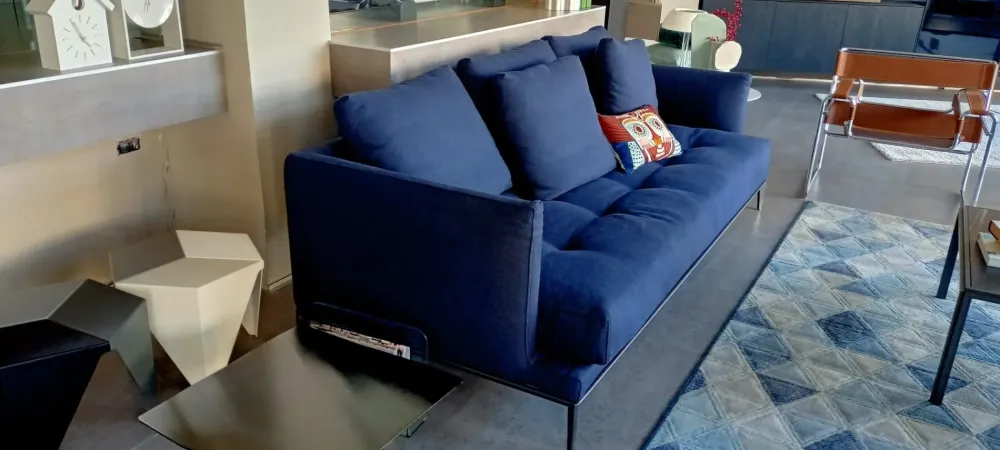 Divano Soft island tessuto in poliuretano in Offerta Outlet^Bonaldo