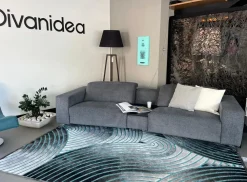 Divanidea Divano Soho relax tessuto in poliuretano a prezzo Outlet- Divani