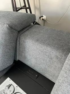 Divanidea Divano Soho relax tessuto in poliuretano   a prezzo Outlet- Divani