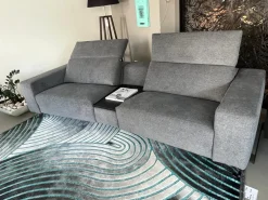 Divanidea Divano Soho relax tessuto in poliuretano   a prezzo Outlet- Divani