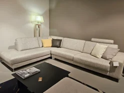 Outlet Divano Square in Tessuto sfoderabile di scontato 37% Divani