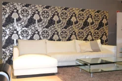 Outlet Divano tessuto antimacchia in Tessuto a prezzo ribassato Divani