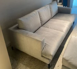 Divano tessuto in misto piuma   a prezzo Outlet^Md work Outlet