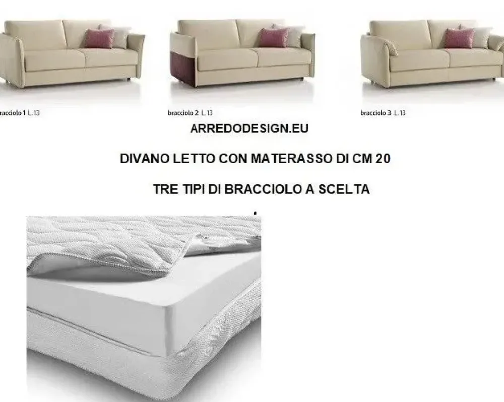 Hot Divano Verona in Tessuto sfoderabile di scontato 30% Divani Letto|Divani