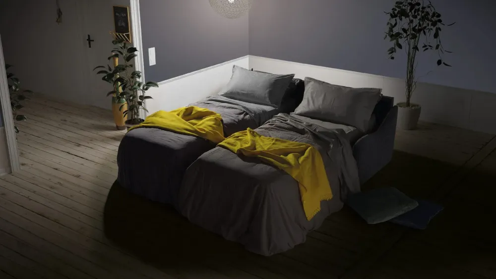 Divano Wave in Tessuto a prezzo scontato^Family Bedding Discount