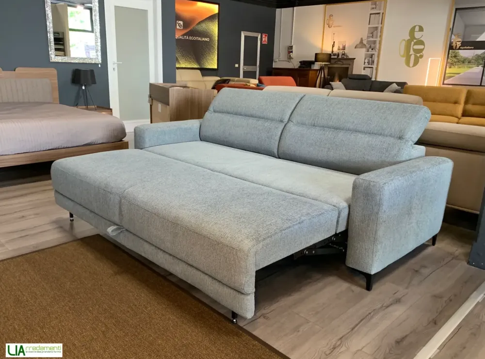 New Divano Zoomy microfibra in poliuretano in Offerta Outlet Divani