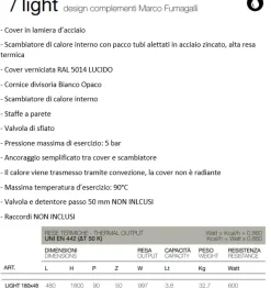 Outlet Elettrodomestico Radiatore termoarredo scirocco light a prezzi outlet Piccoli Elettrodomestici