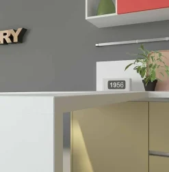 Discount cucina moderna Seta in vari colori scontata del 34%. Massimo stile a prezzi bassi! Cucine Lineari|Cucine Moderne