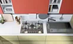 Discount cucina moderna Seta in vari colori scontata del 34%. Massimo stile a prezzi bassi! Cucine Lineari|Cucine Moderne