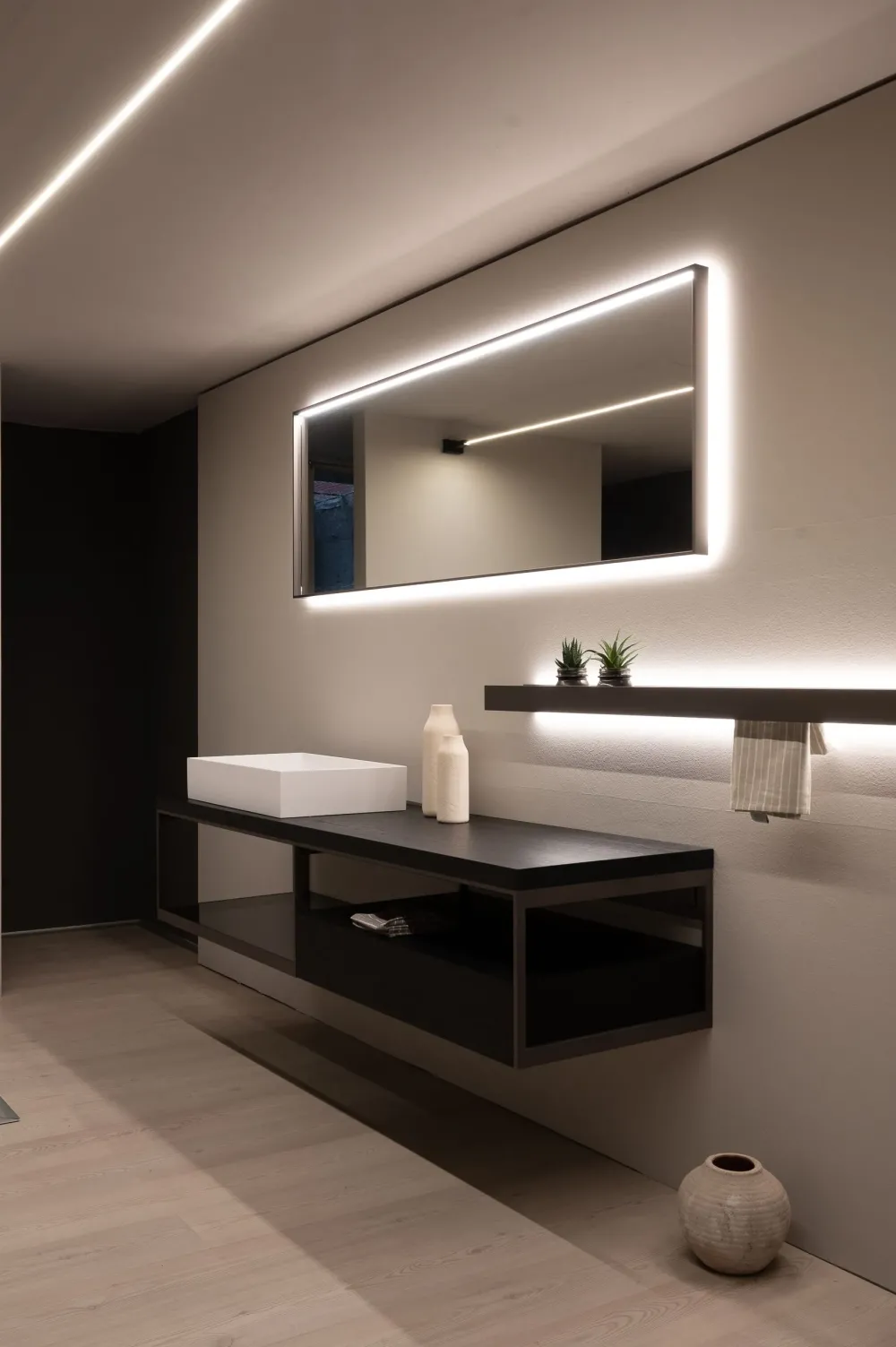 Milldue Fjord : mobile bagno sospeso A PREZZI OUTLET- Mobili Bagno Sospeso